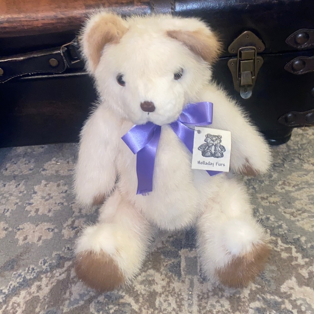Holladay Furs Mink Teddy Bear